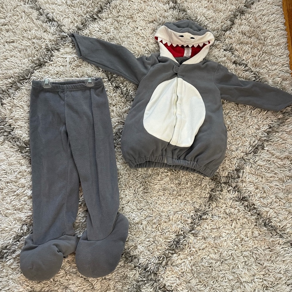 Kids Shark, Fleece two piece costume